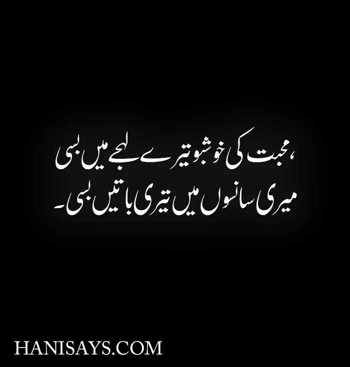 Urdu Romantic Shayri Collection