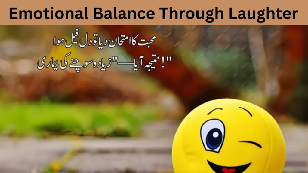 Emotional Balance Through Laughter