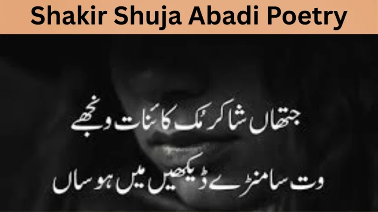 Shakir Shuja Abadi Poetry