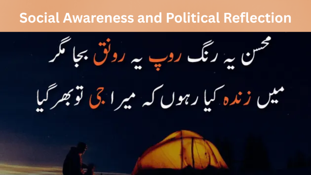 Social Awareness and Political Reflection