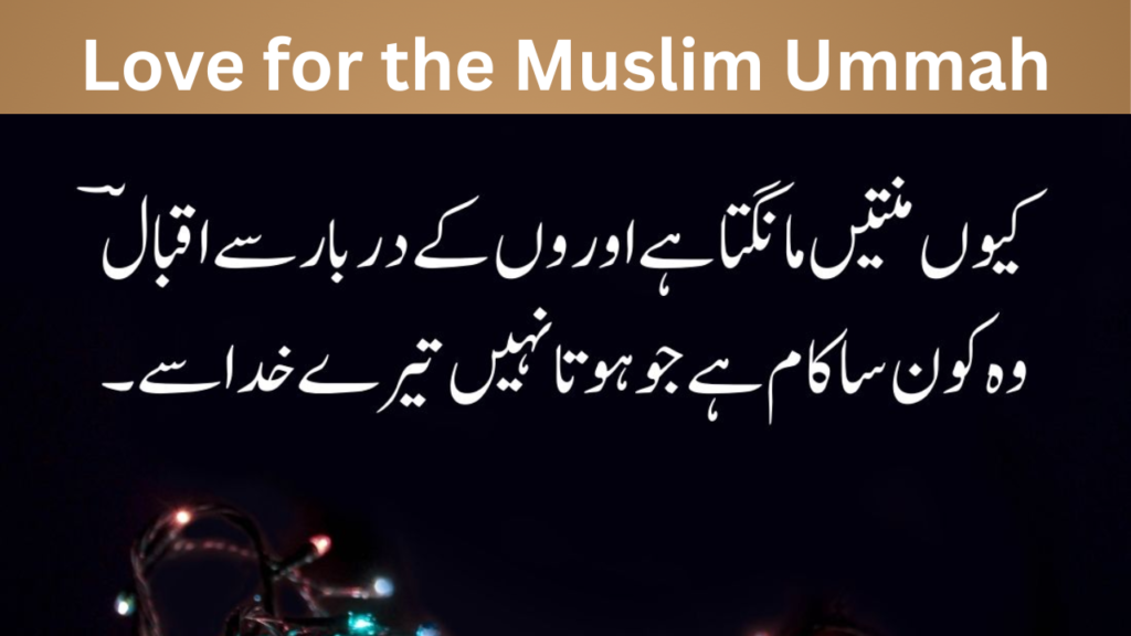 Love for the Muslim Ummah