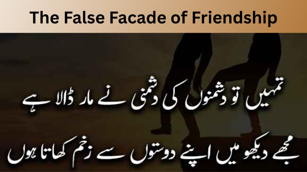 The False Facade of Friendship