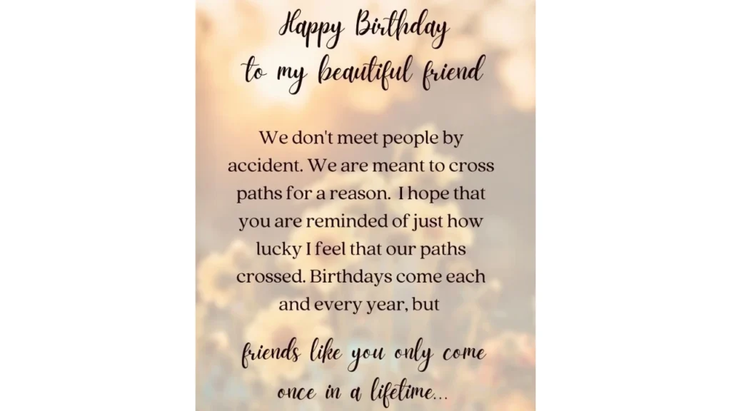 Birthday Poetry for a Friend