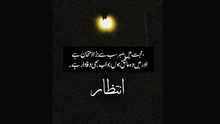 Intezar Poetry