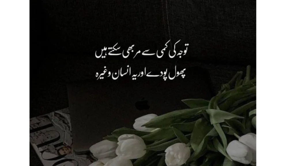 Flower Poetry About Sadness